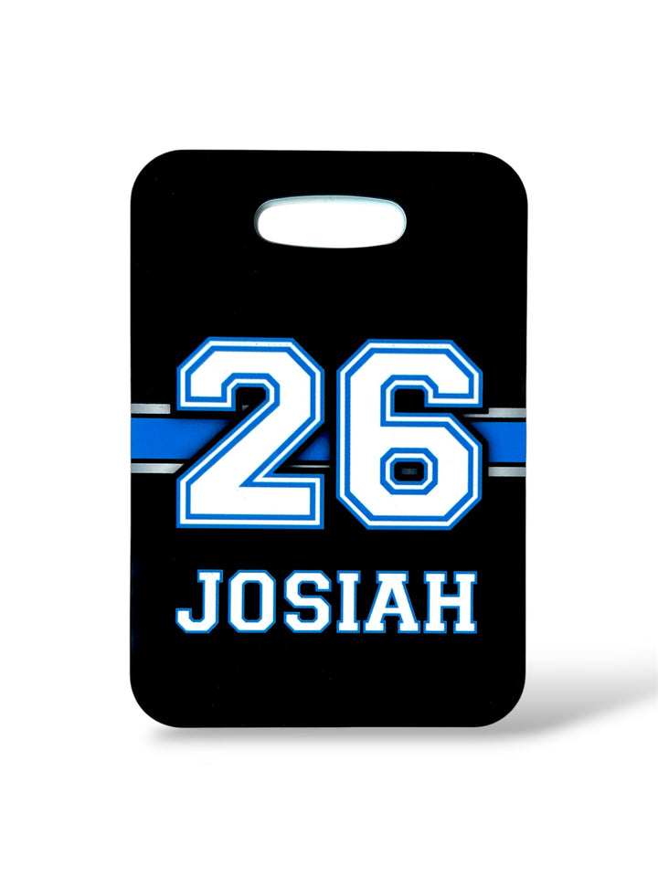 Varsity Sports Bag Tag (Dark)