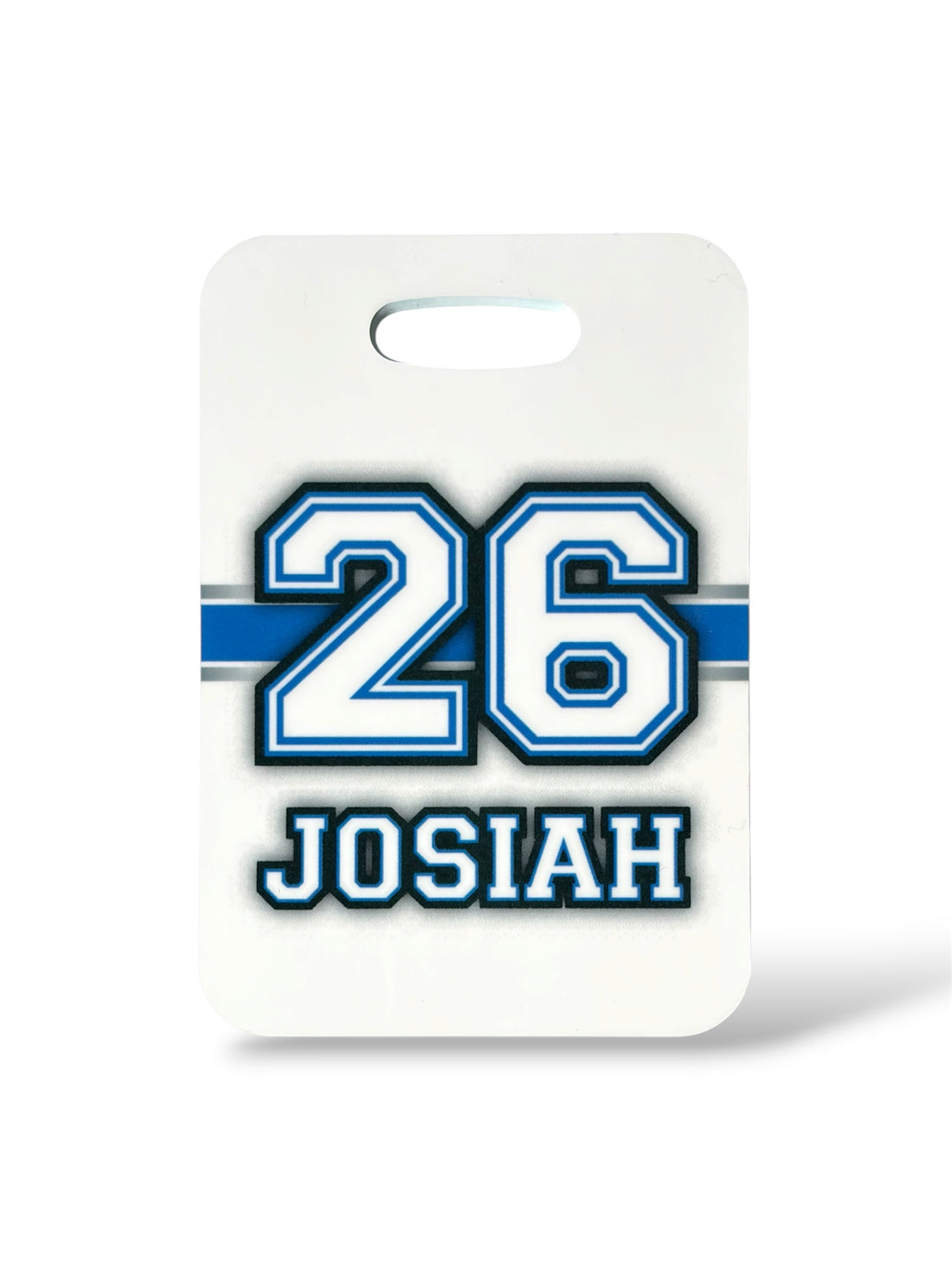 Varsity Sports Bag Tag (Light)
