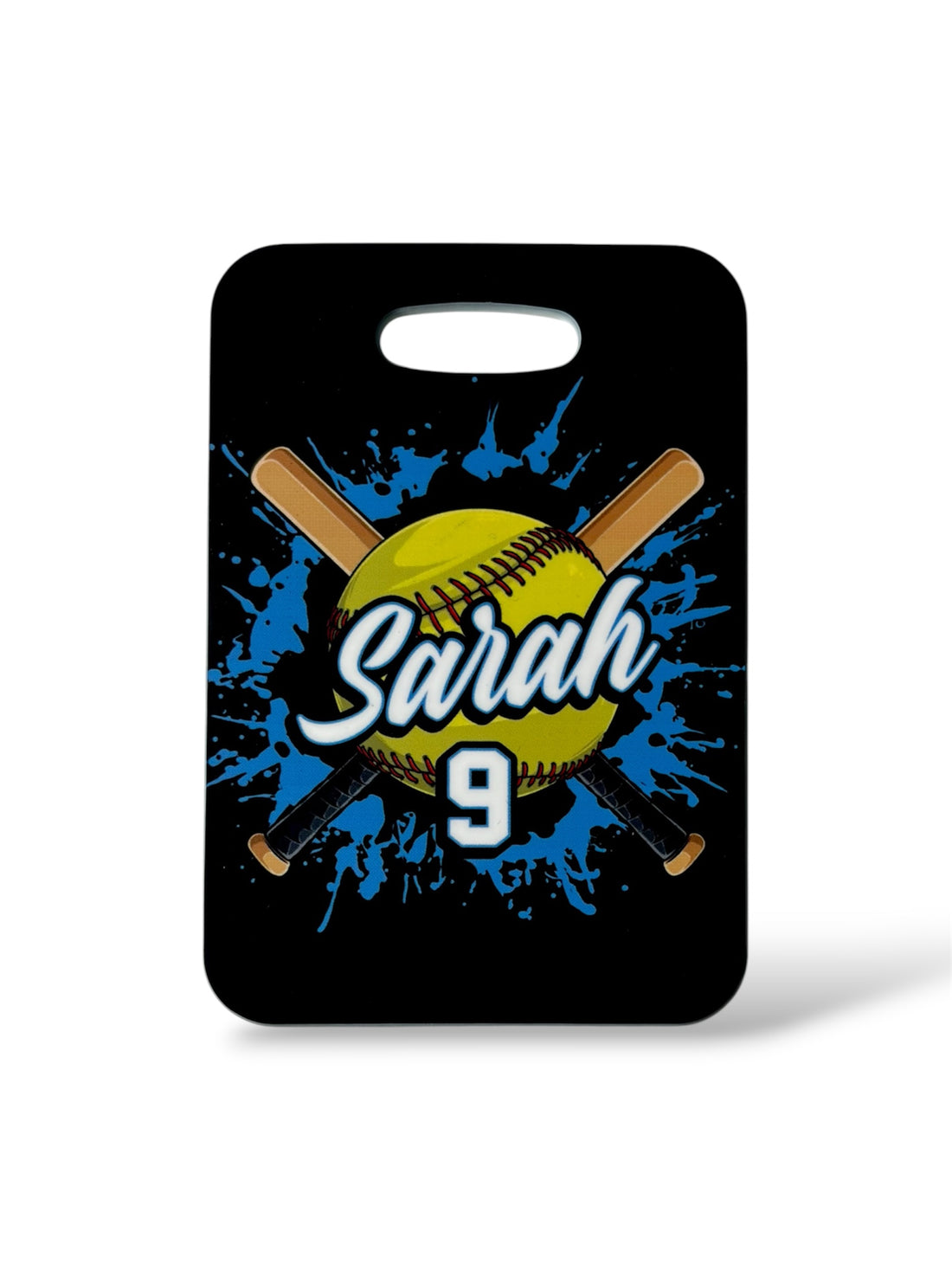 Power Hit Softball Bag Tag (Dark)