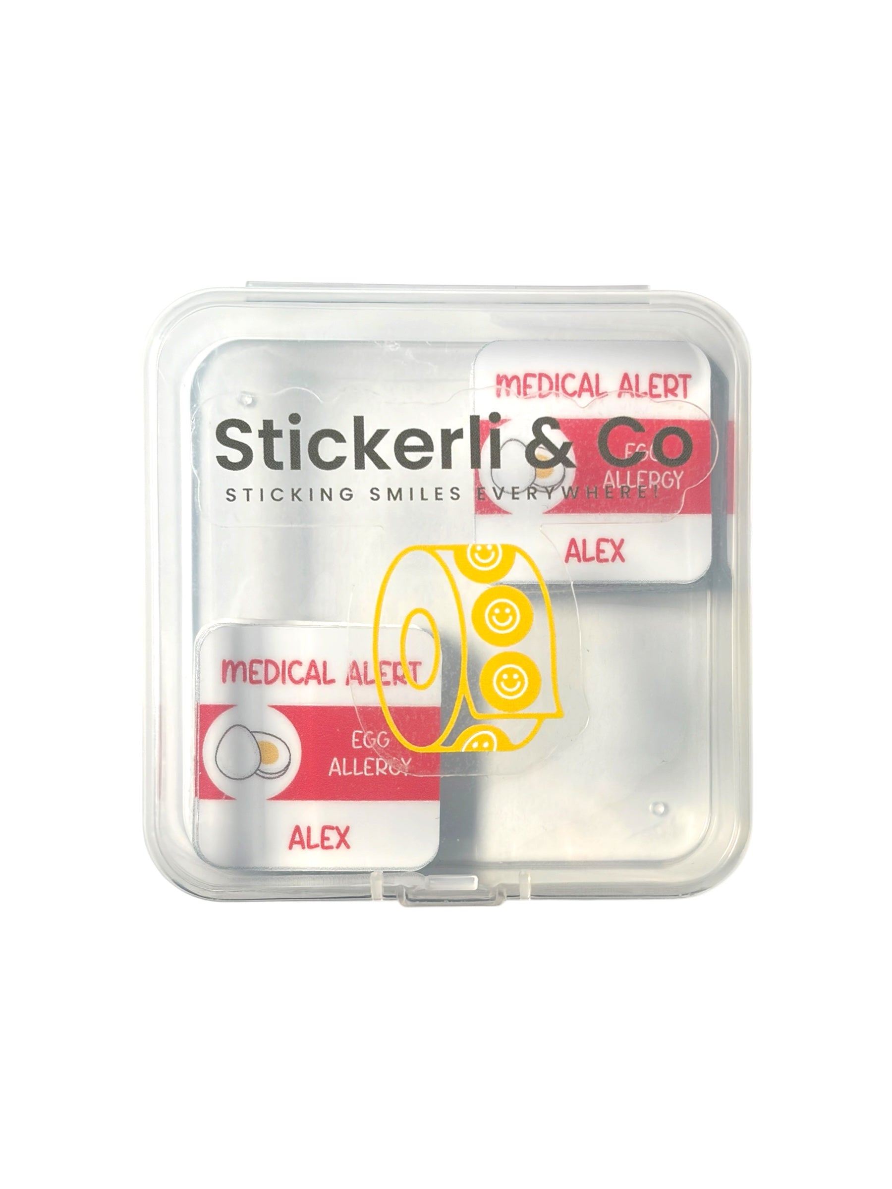 Food Allergy Stick-On Labels