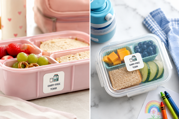 FOOD RESTRICTION STICK-ON LABELS