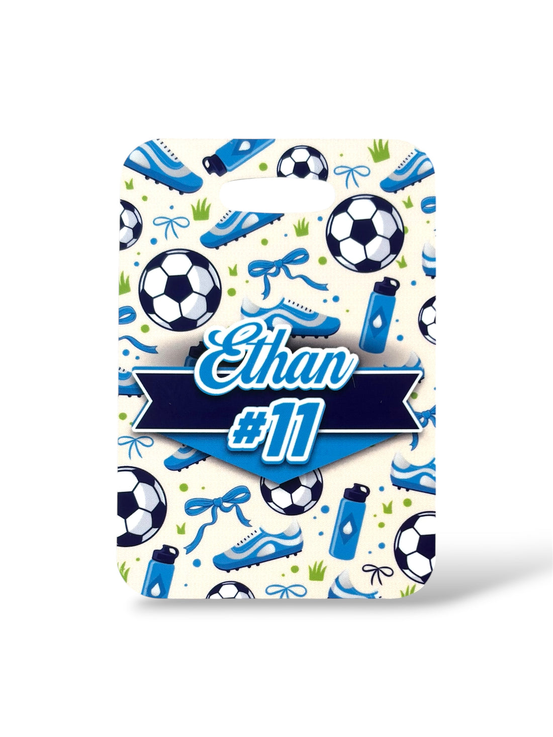 Game Day Soccer Bag Tag