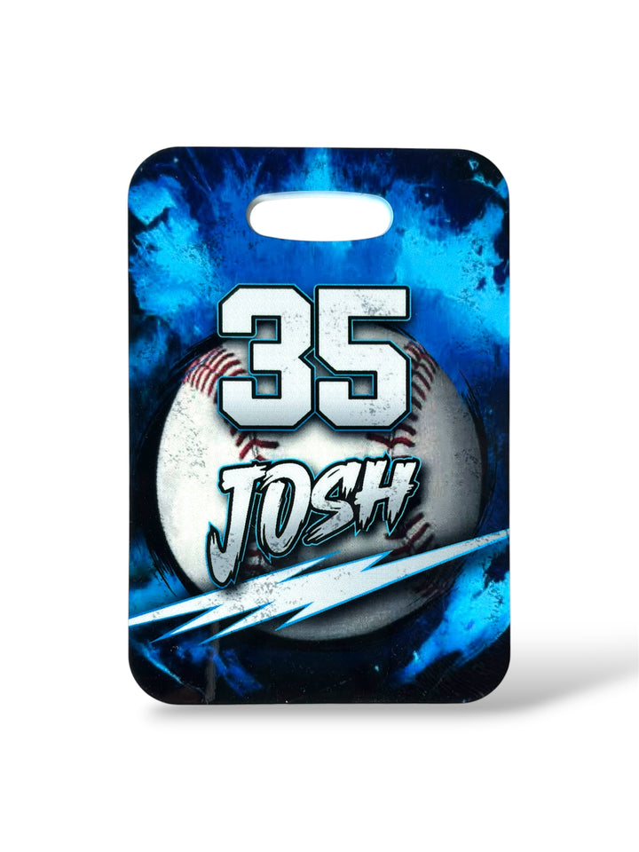 Firestorm Baseball Bag Tag