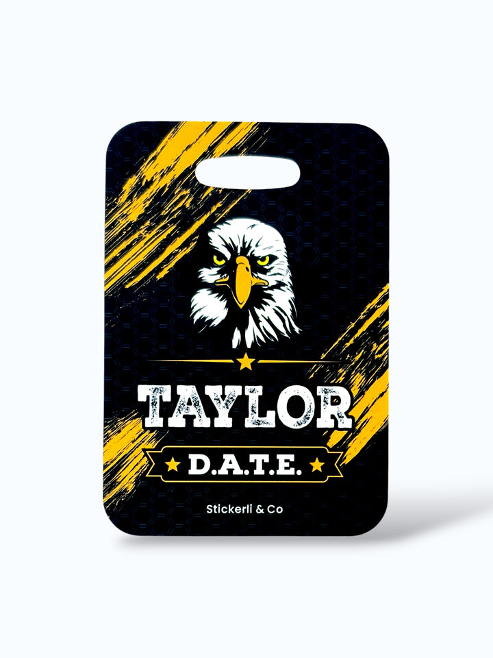 D.A.T.E. Eagle Bag Tag
