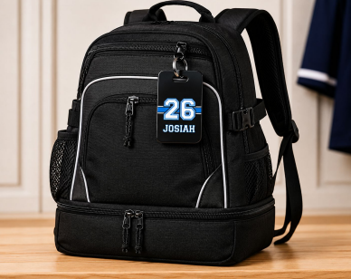 SPORTS BAG TAGS